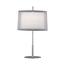 Load image into Gallery viewer, Saturnia Table Lamp in Stainless Steel (30-Inch).

