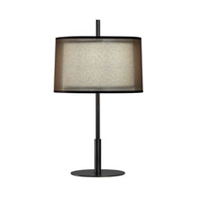 Load image into Gallery viewer, Saturnia Table Lamp in Deep Patina Bronze (22.75-Inch).
