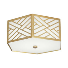 Load image into Gallery viewer, Williamsburg Tazewell LED Flush Mount Ceiling Light in Detail.
