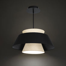 Load image into Gallery viewer, Rockabilly LED Pendant Light in Detail.
