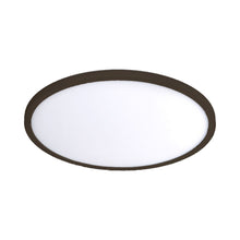 Load image into Gallery viewer, Round LED Ceiling/Wall Light in Bronze (Large).
