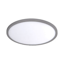 Load image into Gallery viewer, Round LED Ceiling/Wall Light in Brushed Nickel (Large).
