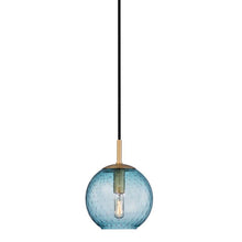 Load image into Gallery viewer, Rousseau Pendant Light in Blue.
