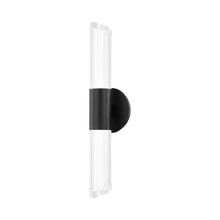 Load image into Gallery viewer, Rowe Double LED Wall Light in Old Bronze.

