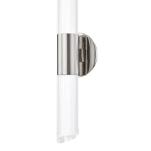 Load image into Gallery viewer, Rowe Double LED Wall Light in Detail.
