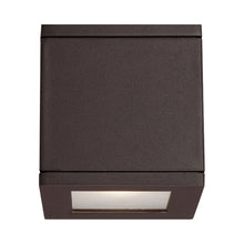 Load image into Gallery viewer, Rubix Outdoor LED Wall Light in Bronze (1-Light).
