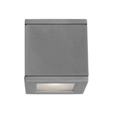 Load image into Gallery viewer, Rubix Outdoor LED Wall Light in Graphite (1-Light).
