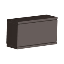 Load image into Gallery viewer, Rubix Rectangular Outdoor LED Wall Light in Bronze (1-Light).
