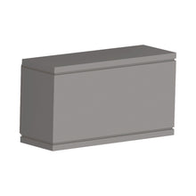 Load image into Gallery viewer, Rubix Rectangular Outdoor LED Wall Light in Graphite (1-Light).
