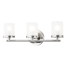 Load image into Gallery viewer, Ryan Bath Wall Light in Polished Nickel (3-Light).
