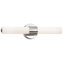 Load image into Gallery viewer, Saber II LED Bath Vanity Light in Chrome.
