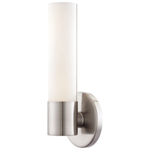Load image into Gallery viewer, Saber II LED Wall Light in Brushed Nickel.
