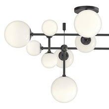 Load image into Gallery viewer, Sabon™ LED Semi Flush Mount Ceiling Light in Detail.
