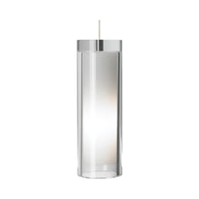 Load image into Gallery viewer, Sara Grande Pendant Light in Satin Nickel.
