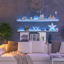 Load image into Gallery viewer, Starfish Wi-Fi Smart RGB And White Tuning LED Tape Light in living room.
