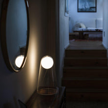 Load image into Gallery viewer, Satellight LED Table Lamp in floor.
