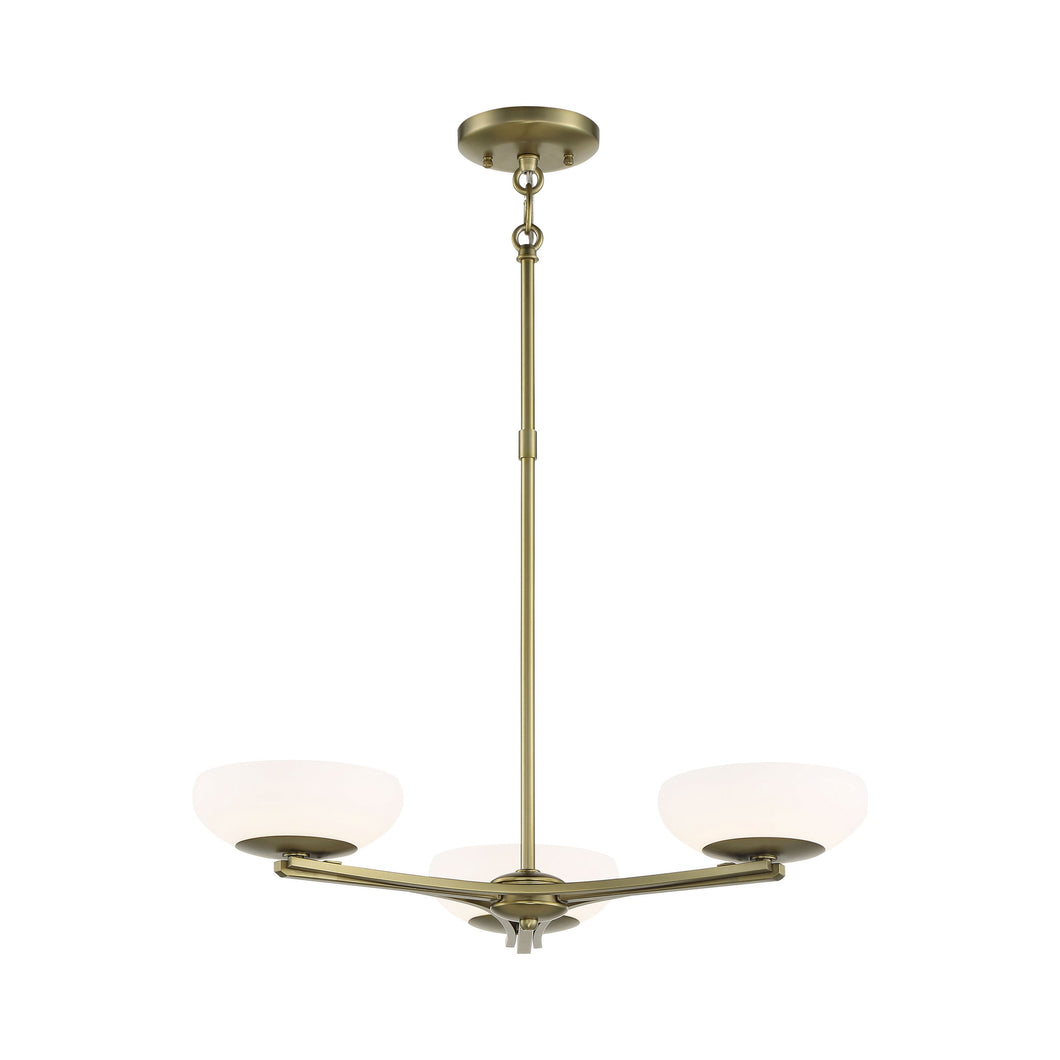 Scale LED Chandelier (3-Light).