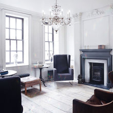 Load image into Gallery viewer, Bagatelle Chandelier in living room.
