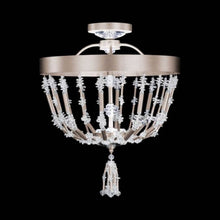 Load image into Gallery viewer, Bali LED Semi Flush Ceiling Light in Detail.
