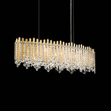 Load image into Gallery viewer, Chatter Linear Pendant Light in Detail.
