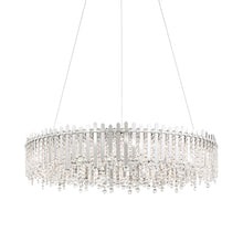 Load image into Gallery viewer, Chatter Round Pendant Light in Gold Mirror (18-Light).
