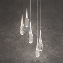 Load image into Gallery viewer, Hibiscus LED Multi Light Pendant Light in Detail.
