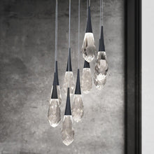 Load image into Gallery viewer, Hibiscus LED Multi Light Pendant Light in Detail.

