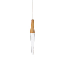 Load image into Gallery viewer, Kindjal LED Mini Pendant Light in Aged Brass (Small).
