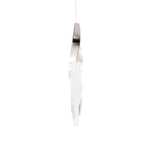Load image into Gallery viewer, Kindjal LED Mini Pendant Light in Polished Nickel (Large).
