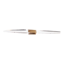 Load image into Gallery viewer, Kindjal LED Vanity Wall Light in Aged Brass (Large).
