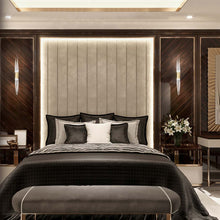 Load image into Gallery viewer, Kindjal LED Vanity Wall Light in bedroom.

