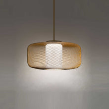 Load image into Gallery viewer, Kodo LED Pendant Light in Gold (Small).
