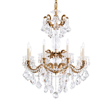 Load image into Gallery viewer, La Scala Chandelier in Heirloom Gold (Large).
