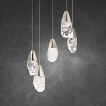 Load image into Gallery viewer, Martini LED Multi Light Pendant Light in Detail.
