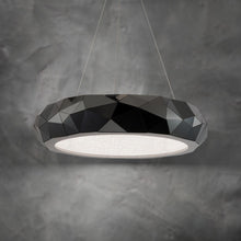 Load image into Gallery viewer, Mosaic LED Pendant Light in Detail.
