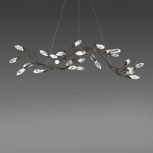 Load image into Gallery viewer, Secret Garden LED Pendant Light in Antique Pewter (Linear).
