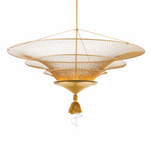 Load image into Gallery viewer, Veneto LED Chandelier in Detail.

