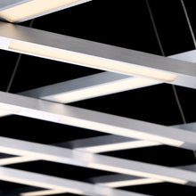 Load image into Gallery viewer, Scissors LED Chandelier in Detail.
