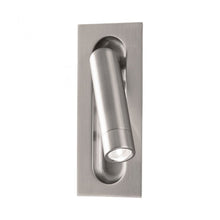 Load image into Gallery viewer, Scope LED Wall Light in Brushed Nickel.
