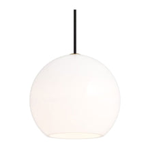 Load image into Gallery viewer, Sedona Pendant Light in Large/Aged Brass / White.

