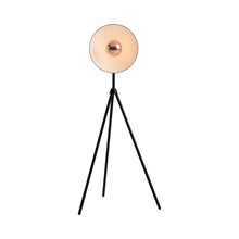 Load image into Gallery viewer, Apollo LED Floor Lamp in Steel/Black.
