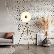 Load image into Gallery viewer, Apollo LED Floor Lamp in living room. 
