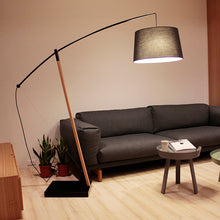 Load image into Gallery viewer, Archer Floor Lamp in living room.
