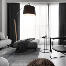 Load image into Gallery viewer, Archer Floor Lamp in living room.
