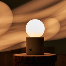 Load image into Gallery viewer, Castle Muse LED Table Lamp in Detail.
