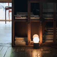 Load image into Gallery viewer, Castle Muse LED Table Lamp in living room.
