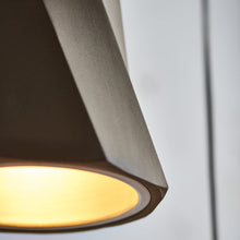 Load image into Gallery viewer, Castle Swing Pendant Light in Detail.
