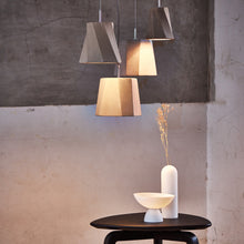 Load image into Gallery viewer, Castle Swing Pendant Light in Detail.
