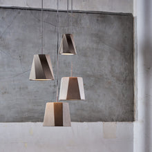 Load image into Gallery viewer, Castle Swing Pendant Light in Detail.
