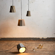Load image into Gallery viewer, Castle Swing Pendant Light in Detail.
